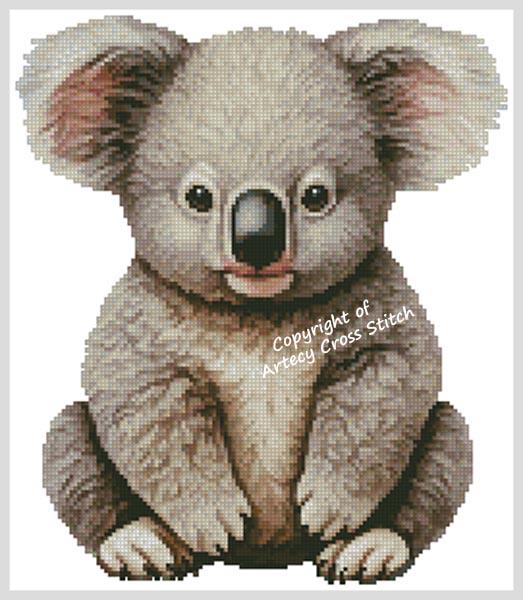 Baby Koala - Artecy Cross Stitch