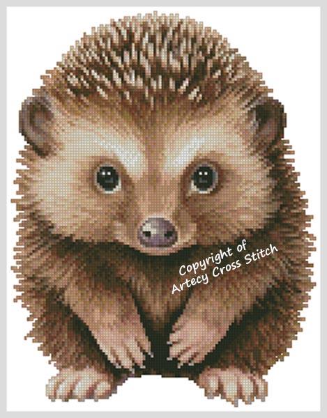 Baby Echidna - Artecy Cross Stitch