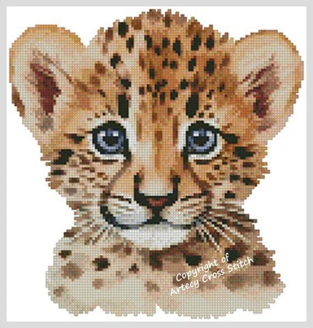Baby Leopard - Artecy Cross Stitch