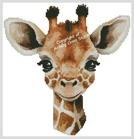 Baby Giraffe - Artecy Cross Stitch