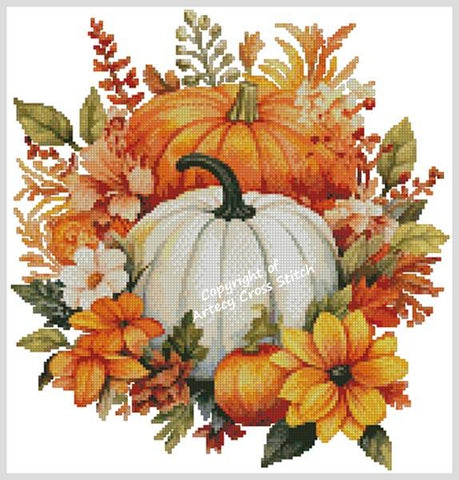 Autumn Arrangement 2 - Artecy Cross Stitch
