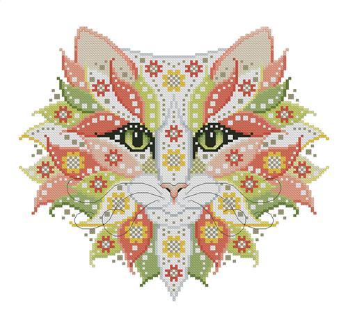 Colorful Cats: August - Kitty & Me Designs