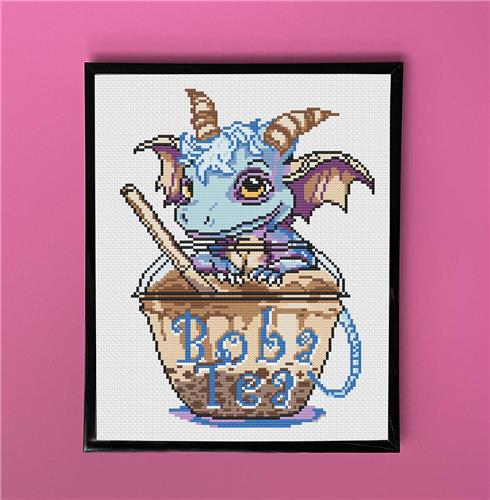 Boba Tea With George By Ruth Thompson - Spot Colors