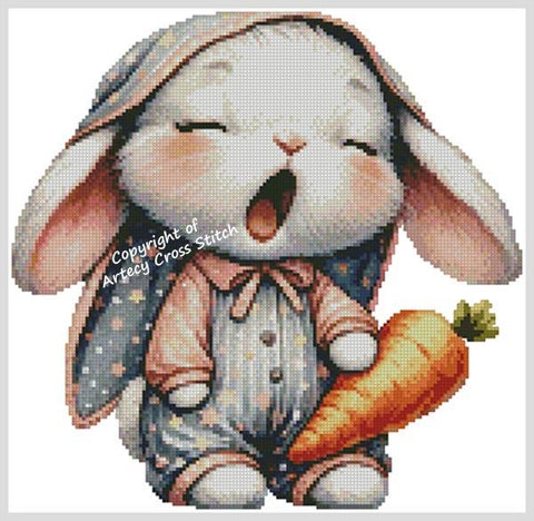Sleepy Bunny - Artecy Cross Stitch