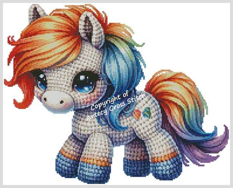 Knitted Pony 2 - Artecy Cross Stitch