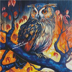 Sunset Owl - Artecy Cross Stitch