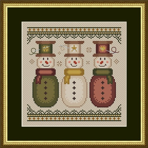 Sew Merry Snowmen - Happiness Is  HeartMade
