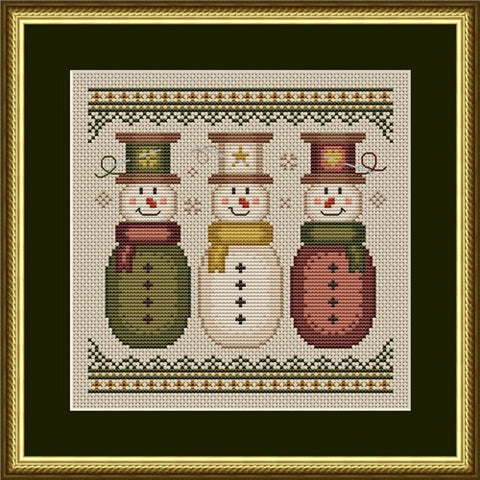 Sew Merry Snowmen - Happiness Is  HeartMade