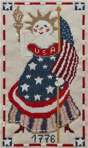 Jolly July Snowman - Twin Peak Primitives