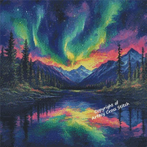 Northern Lights 4 - Artecy Cross Stitch