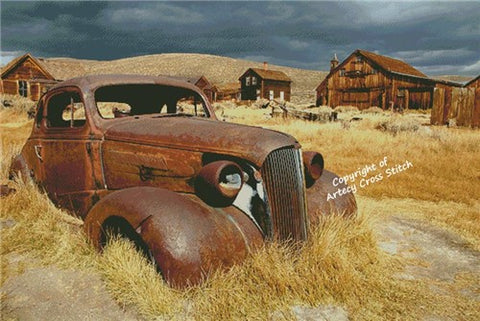 Rusty Car (Large) - Artecy Cross Stitch