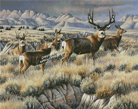 Up From The Coulee (Large) - Artecy Cross Stitch