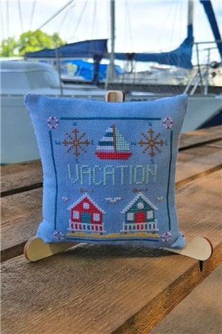 Vacation - Cute Embroidery by Kate