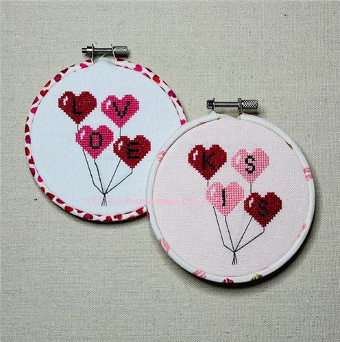 Magnificent Minis: Valentine Balloons - Stitchnmomma