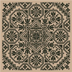 Quaker Mandala 2 - Kitty & Me Designs