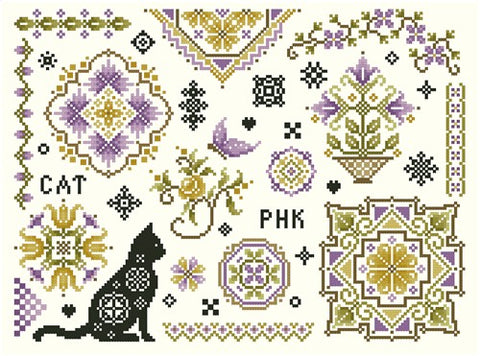 Cat Quaker Sampler - Kitty & Me Designs