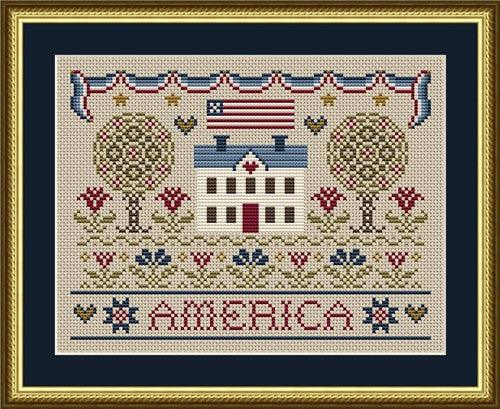 An American Home: Patriotic - Happiness Is  HeartMade