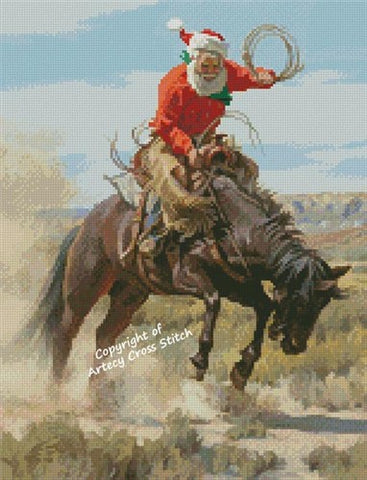 Mini Fun In The Saddle - Artecy Cross Stitch
