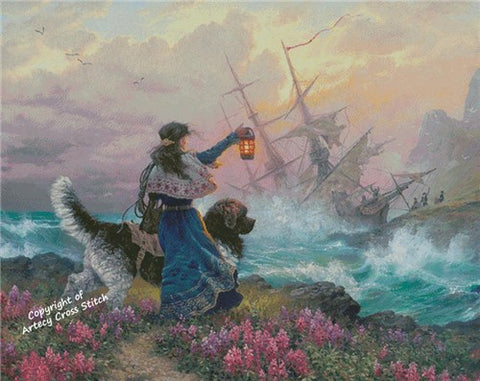 Newfoundland Nurse (Large) - Artecy Cross Stitch