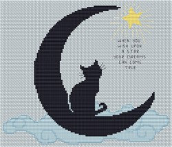 Moon Cat Wish - Artists Alley
