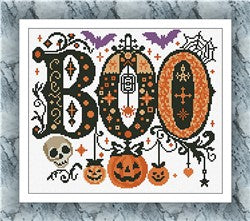 Gothic Boo - Alessandra Adelaide Needleworks