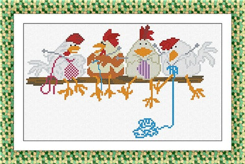 A Quiet Afternoon In The Courtyard - Alessandra Adelaide Needleworks
