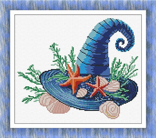 Witch At Beach - Alessandra Adelaide Needleworks