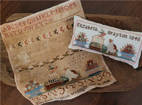 Elizabeth Brayton 1848 - Crowsfeetstitching