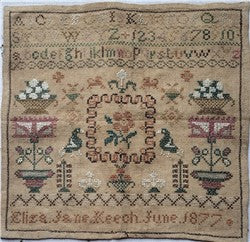 Eliza Jane Keech 1877 - Crowsfeetstitching