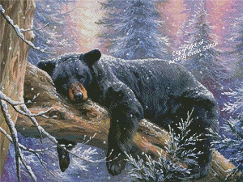 Time To Hibernate - Artecy Cross Stitch