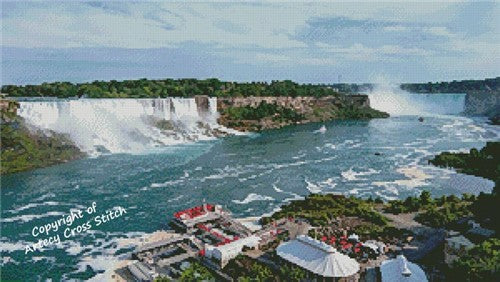 Niagara Falls Photo - Artecy Cross Stitch