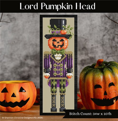 Lord Pumpkin Head - Shannon Christine Designs