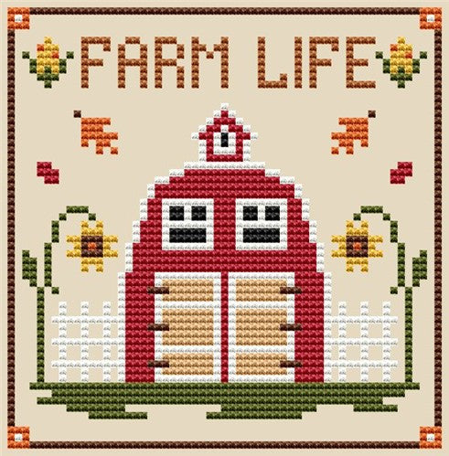 Farm Life - Cute Embroidery by Kate