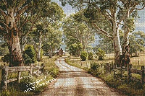 Mini Home In The Australian Bush - Artecy Cross Stitch