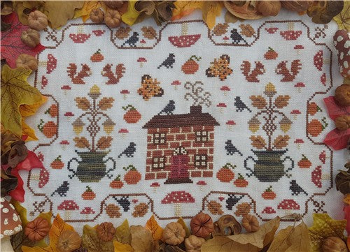 Autumn House - Crowsfeetstitching
