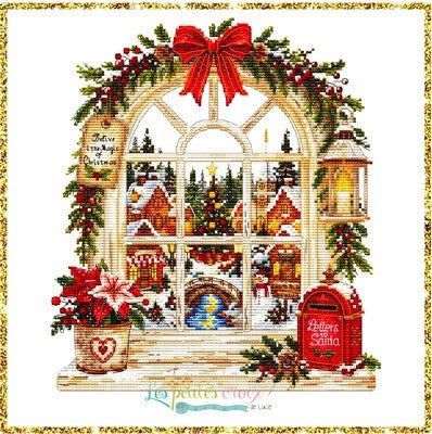 Christmas Window 2026 - Les Petites Croix De Lucie