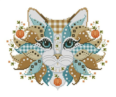 Colorful Cats: November - Kitty & Me Designs