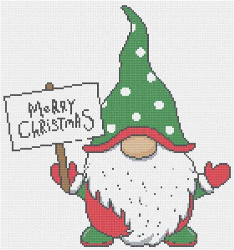Christmas Gnome - Stitch Wit