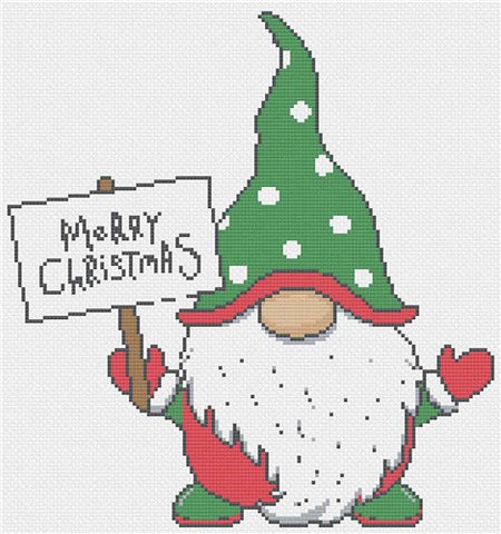 Christmas Gnome - Stitch Wit