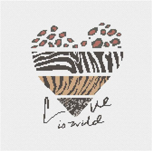 Love Is Wild - Stitch Wit