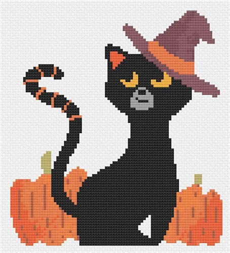 Little Boo Kitty - Stitch Wit