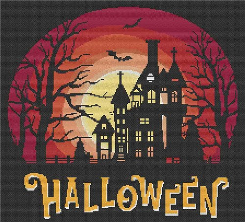 Spooky Silhouette - Stitch Wit