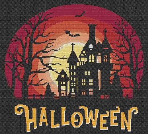 Spooky Silhouette - Stitch Wit