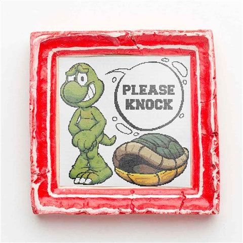 Please Knock - Stitch Wit
