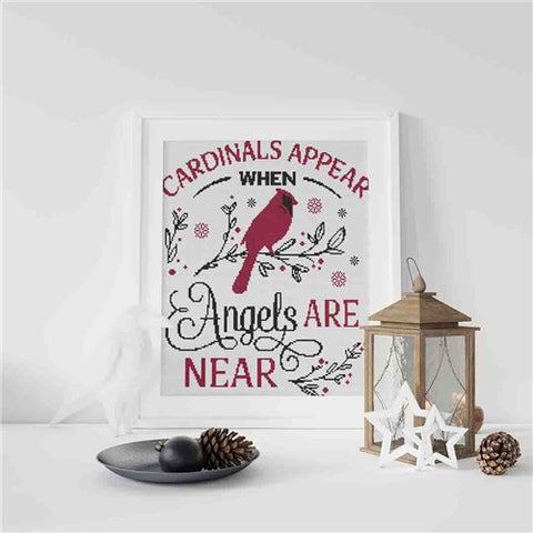 Cardinals Appear - Stitch Wit