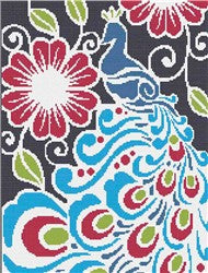 Majestic Peacock - Stitch Wit