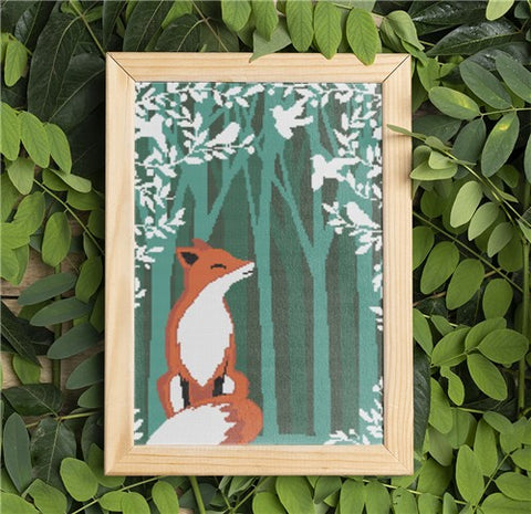 Fox In The Forest - Stitch Wit