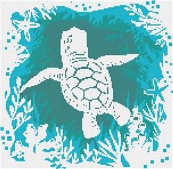 Turtle At Sea - Stitch Wit