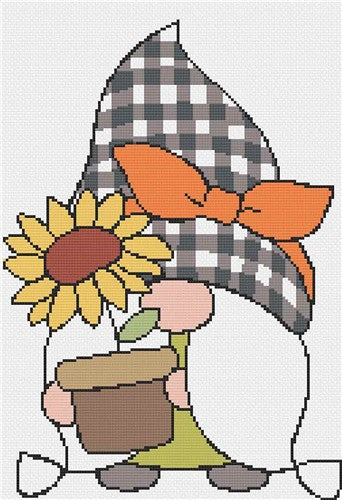 Summer Gnome - Stitch Wit