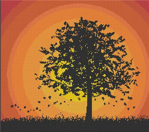 Maple In The Wind - Stitch Wit